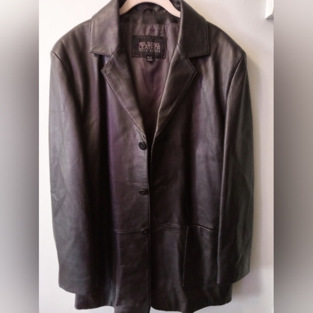 Wilsons Leather Pelle Studios coat